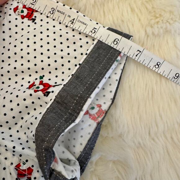 Free Planet Christmas Santa Dabbing Polka Dot Shirt Medium - Picture 10 of 11